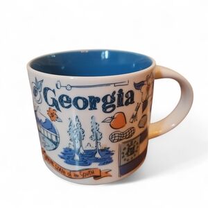 Starbucks Ceramic Georgia Mug Been There Series Across the Globe Collection